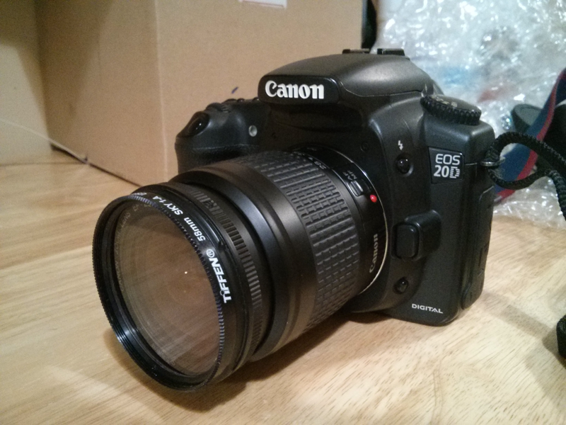 Illustration for article titled $30 Kijiji find and new 20D.